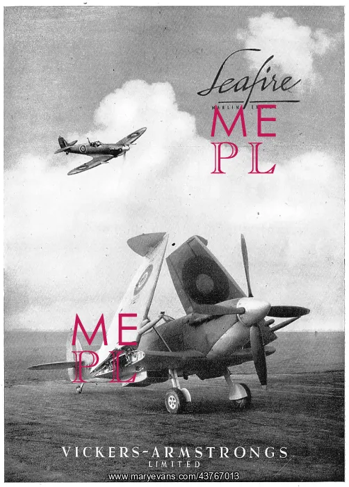 : Vickers Seafire - Supemarine Seafire 1945 : Vickers Seafire - Supemarine Seafire 1945