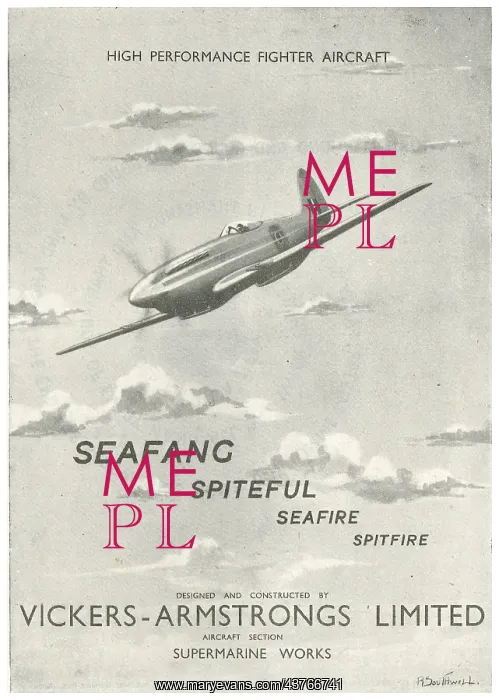 : Vickers-Supermarine Spitfire, Seafang, Spiteful & Seafire : Vickers-Supermarine Spitfire, Seafang, Spiteful & Seafire