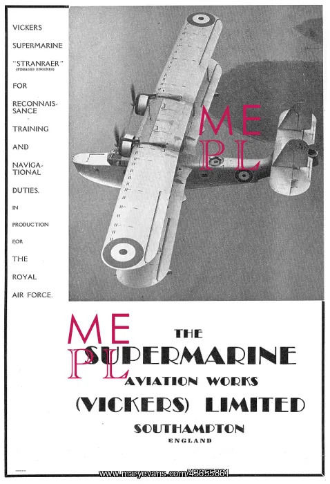: Vickers Supermarine Stranraer : Vickers Supermarine Stranraer