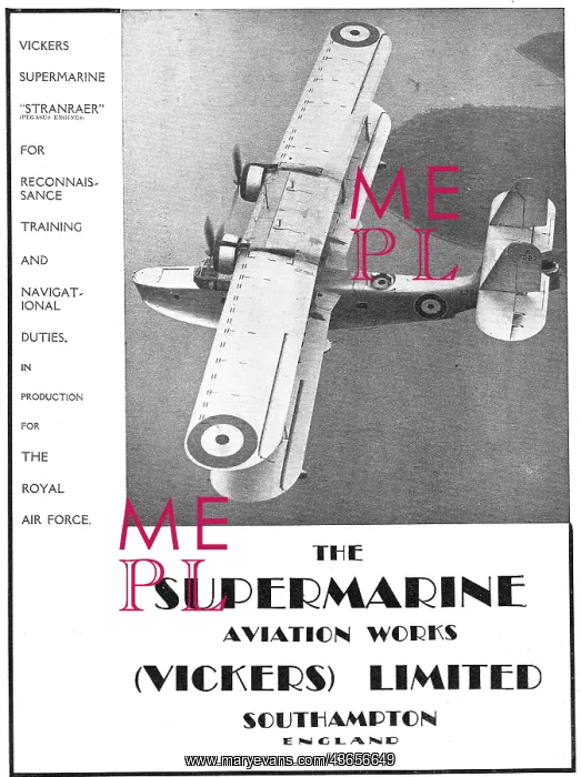 : Vickers Supermarine Stranraer : Vickers Supermarine Stranraer