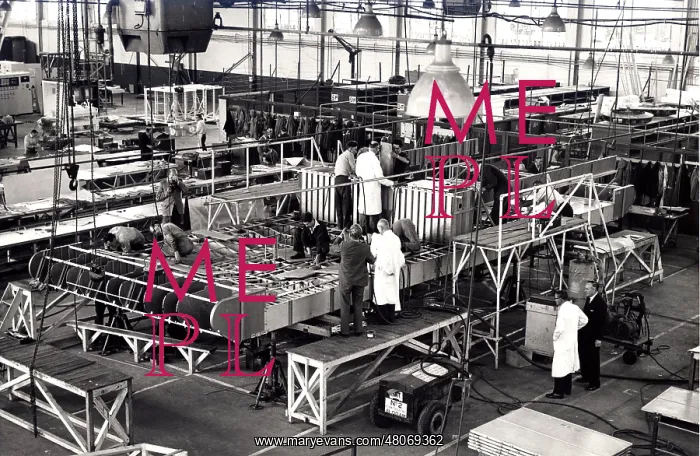 : Vickers VA-3 under construction : Vickers VA-3 under construction