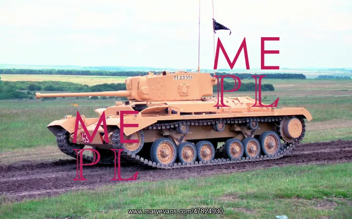 : Vickers Valentine tank T123358 : Vickers Valentine tank T123358