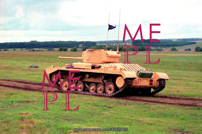 : Vickers Valentine tank T123358 : Vickers Valentine tank T123358