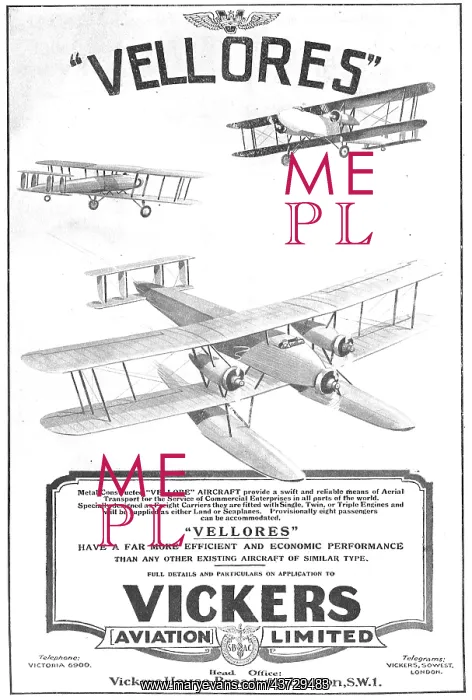  : Vickers Vellore
