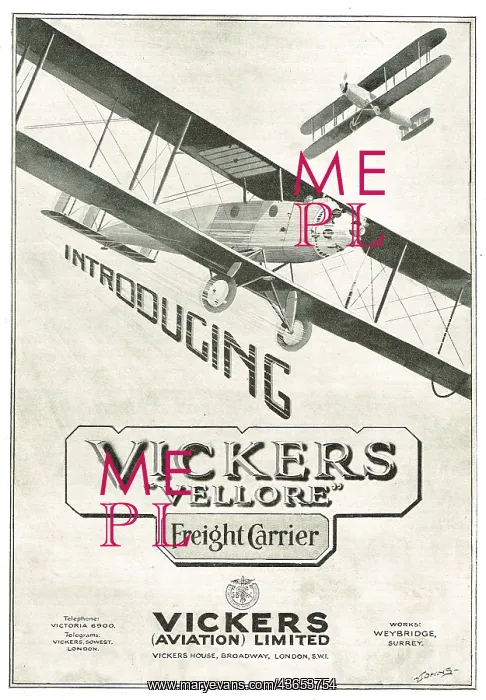  : Vickers Vellore Freight Carrier Aircraft