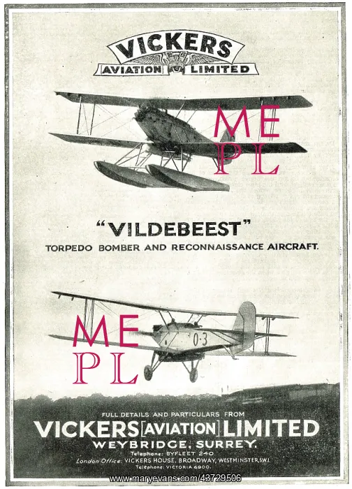 : Vickers Vildebeest : Vickers Vildebeest