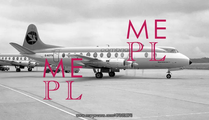 : Vickers Viscount 806 G-AOYN : Vickers Viscount 806 G-AOYN