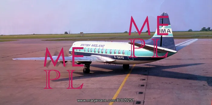 : Vickers Viscount 814 G-BAPD : Vickers Viscount 814 G-BAPD