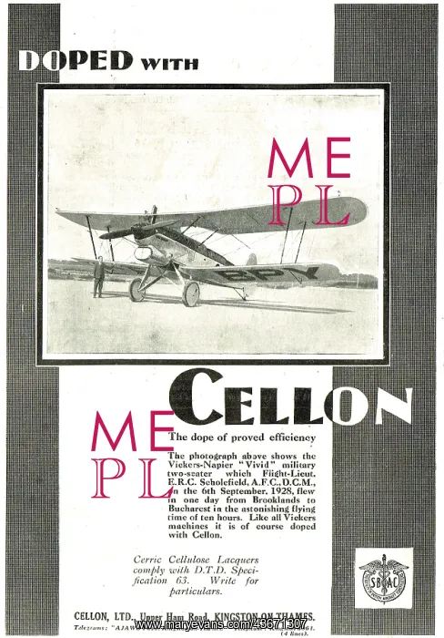 : Vickers Vivid Doped With Cellon : Vickers Vivid Doped With Cellon
