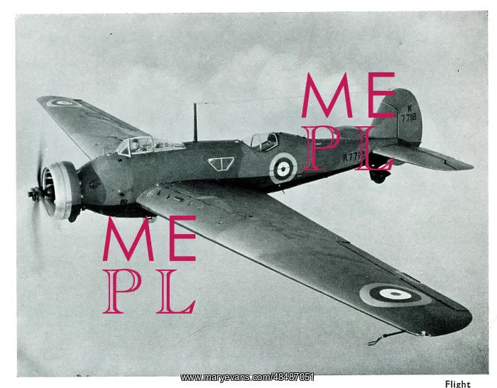  : Vickers Wellesley RAF War Aircraft