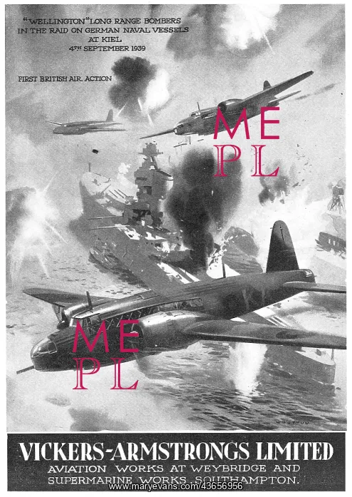 : Vickers Wellington Kiel Raid 4th Sept : Vickers Wellington Kiel Raid 4th Sept
