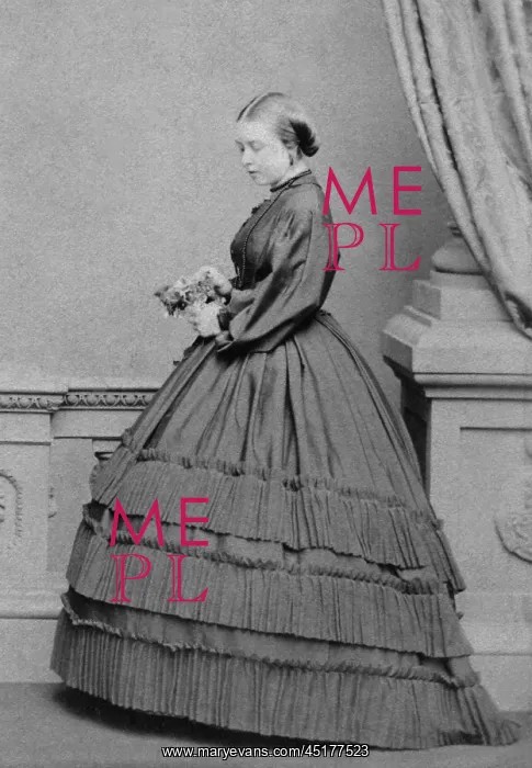 : Vicky, Princess Royal in 1861 : Vicky, Princess Royal in 1861