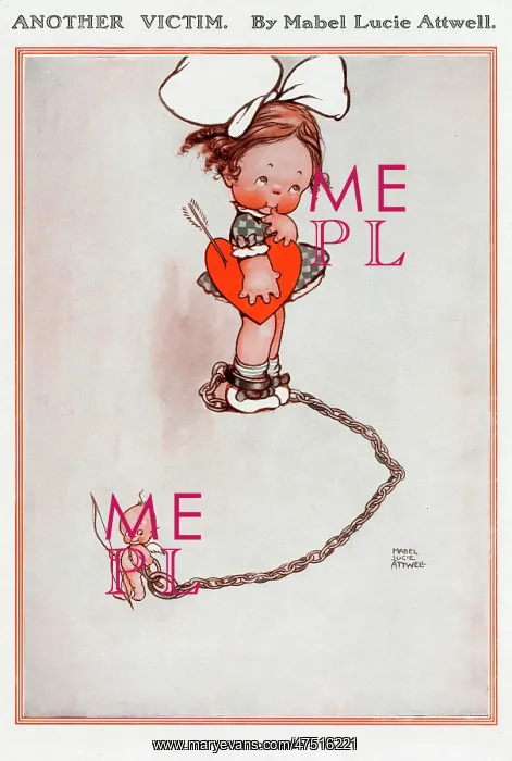: Another victim by Mabel Lucie Attwell : Another victim by Mabel Lucie Attwell