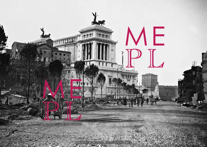: Victor Emanuel Memorial in Rome, 1932 : Victor Emanuel Memorial in Rome, 1932