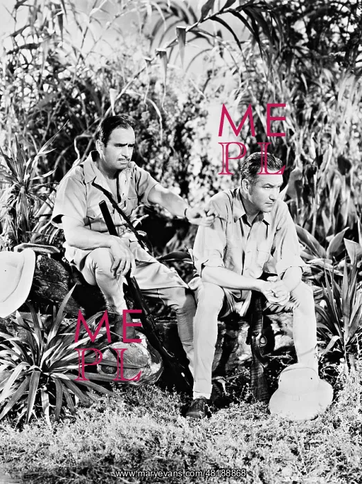 : Victor Fleming and Douglas Fairbanks during filming : Victor Fleming and Douglas Fairbanks during filming