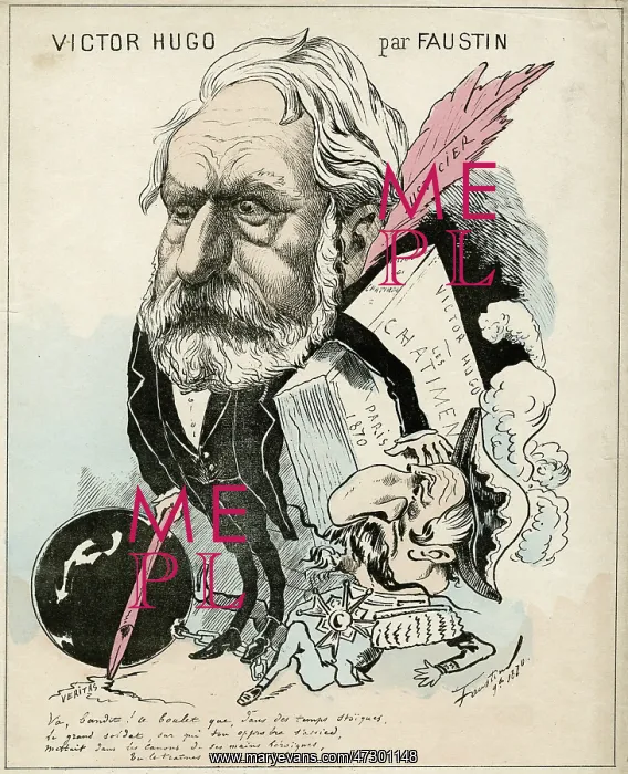 : VICTOR HUGO IN 1870 : VICTOR HUGO IN 1870
