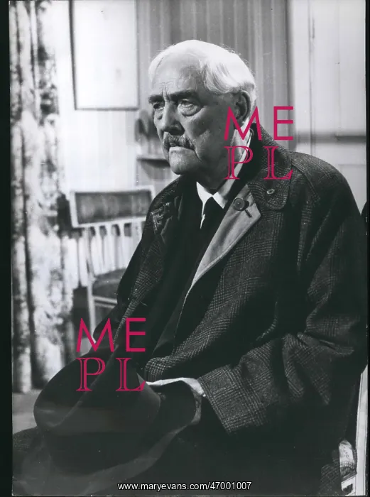 : Victor Sjostrom, Swedish actor, in film Wild Strawberries : Victor Sjostrom, Swedish actor, in film Wild Strawberries