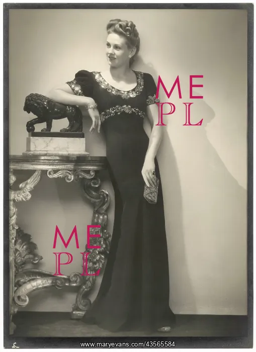 : VICTOR STIEBEL / GOWN : VICTOR STIEBEL / GOWN