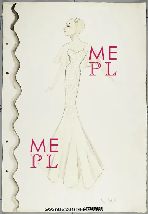 : VICTOR STIEBEL GOWN : VICTOR STIEBEL GOWN
