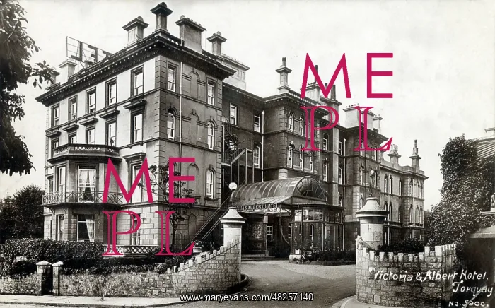 : The Victoria and Albert Hotel, Torquay, Devon : The Victoria and Albert Hotel, Torquay, Devon