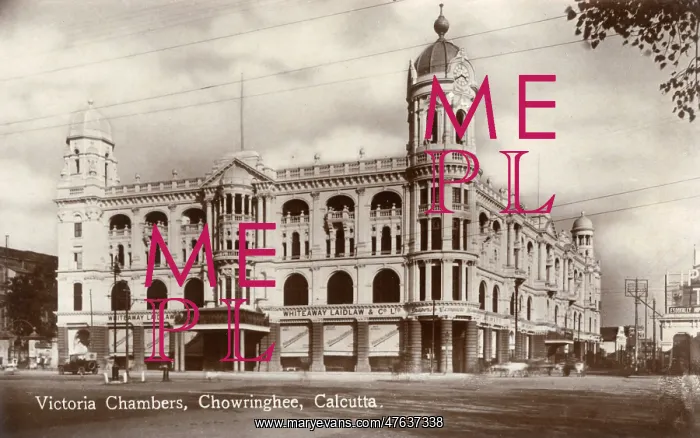 : Victoria Chambers, Chowringhee, Calcutta, India : Victoria Chambers, Chowringhee, Calcutta, India