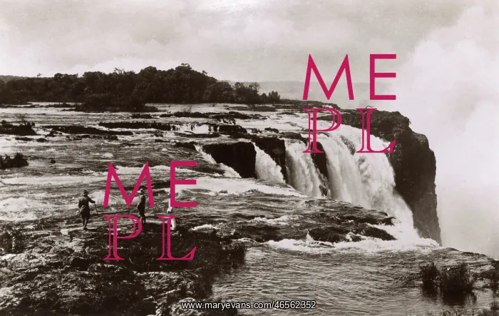 : Victoria Falls, Zimbabwe - the rapids above the main falls : Victoria Falls, Zimbabwe - the rapids above the main falls