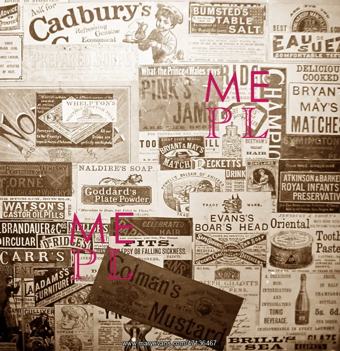  : Victorian advertising hoarding