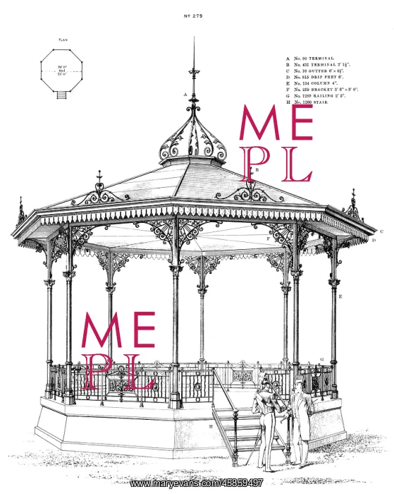 : Victorian bandstand : Victorian bandstand
