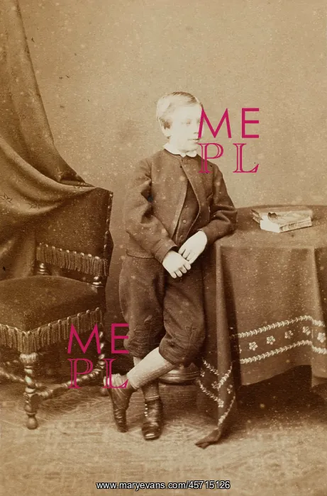  : Victorian boy in jacket and breeches