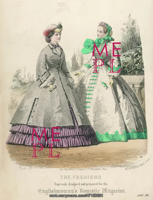  : Victorian fashion 1861