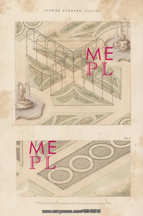 : Victorian garden plans : Victorian garden plans