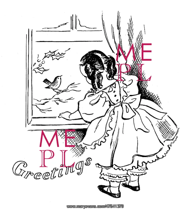 : Victorian Girl looking out of window : Victorian Girl looking out of window