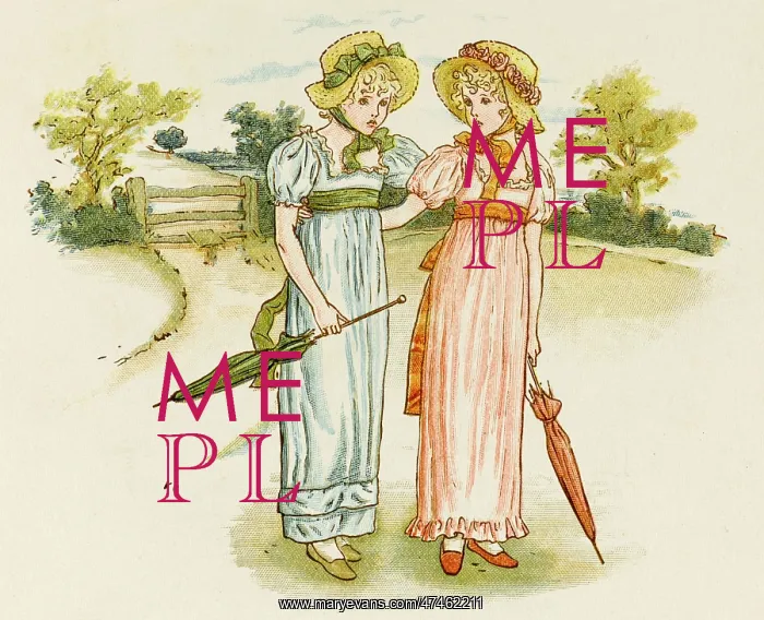 : Two Victorian Girls : Two Victorian Girls