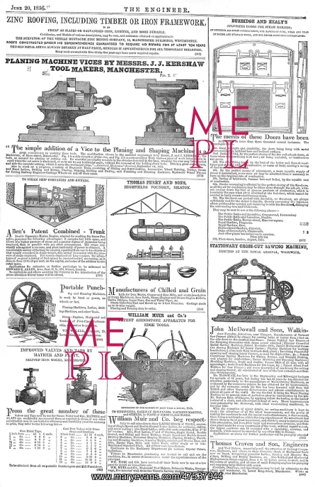 : Victorian inventions in The Engineer : Victorian inventions in The Engineer