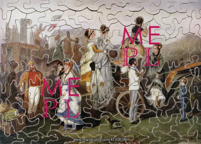  : VICTORIAN JIGSAW / 1870