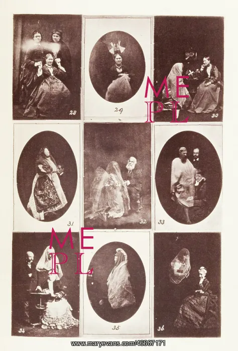 : Victorian Men and Women with spirits : Victorian Men and Women with spirits