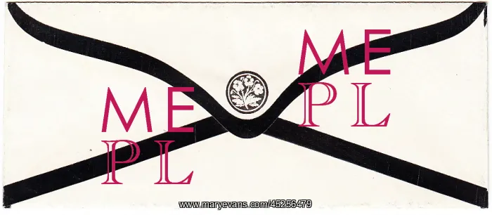 : Victorian mourning envelope : Victorian mourning envelope