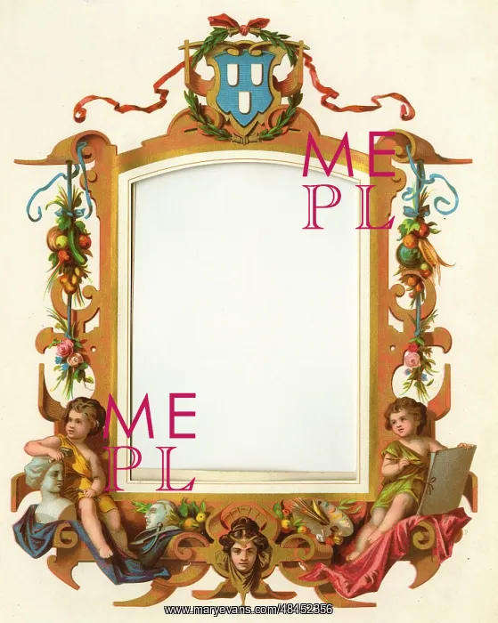 : Victorian Photo Album - rectangular frame : Victorian Photo Album - rectangular frame