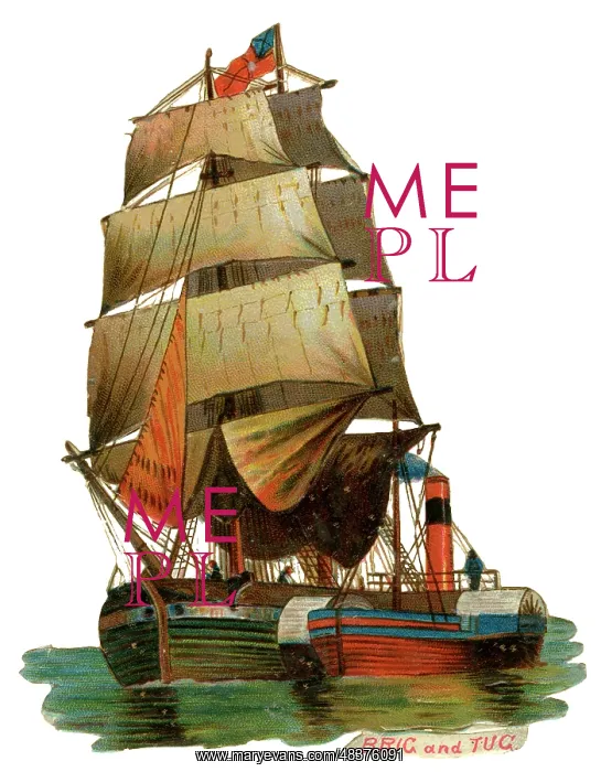  : Victorian Scrap - Brig and Tug