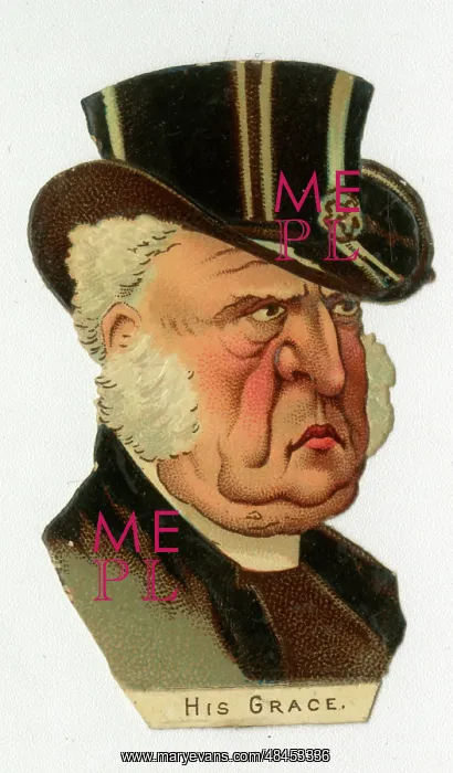  : Victorian scrap - His Grace the bishop