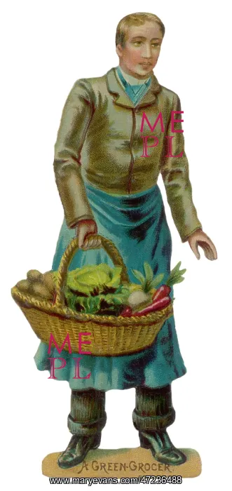  : Victorian Scrap - Greengrocer