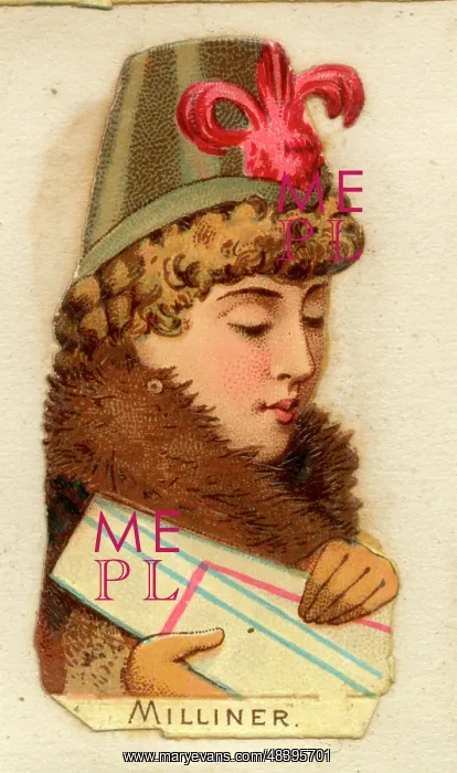  : Victorian Scrap -- Milliner