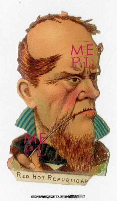 : Victorian scrap - Red hot republican : Victorian scrap - Red hot republican