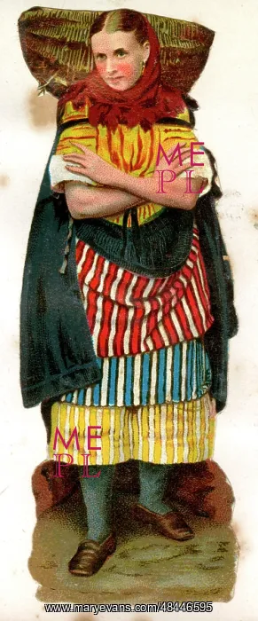  : Victorian Scrap, Scottish Fishwife