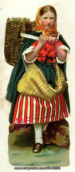  : Victorian Scrap, Scottish Fishwife