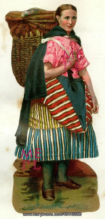  : Victorian Scrap, Scottish Fishwife