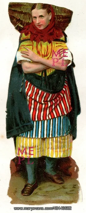  : Victorian Scrap, Scottish Fishwife