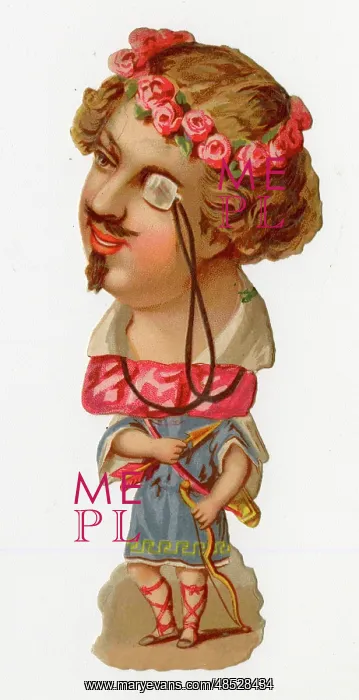 : Victorian scrap - Theatre character : Victorian scrap - Theatre character