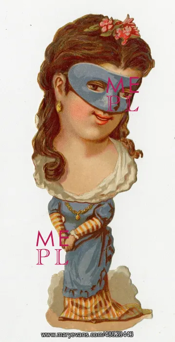  : Victorian scrap - Theatre character