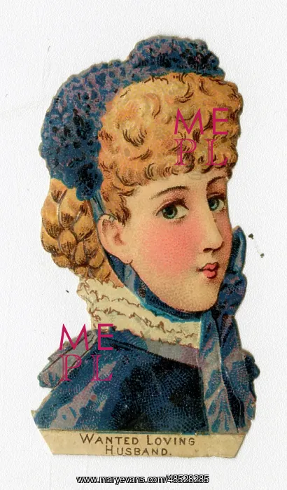 : Victorian scrap - Wanted loving husband : Victorian scrap - Wanted loving husband